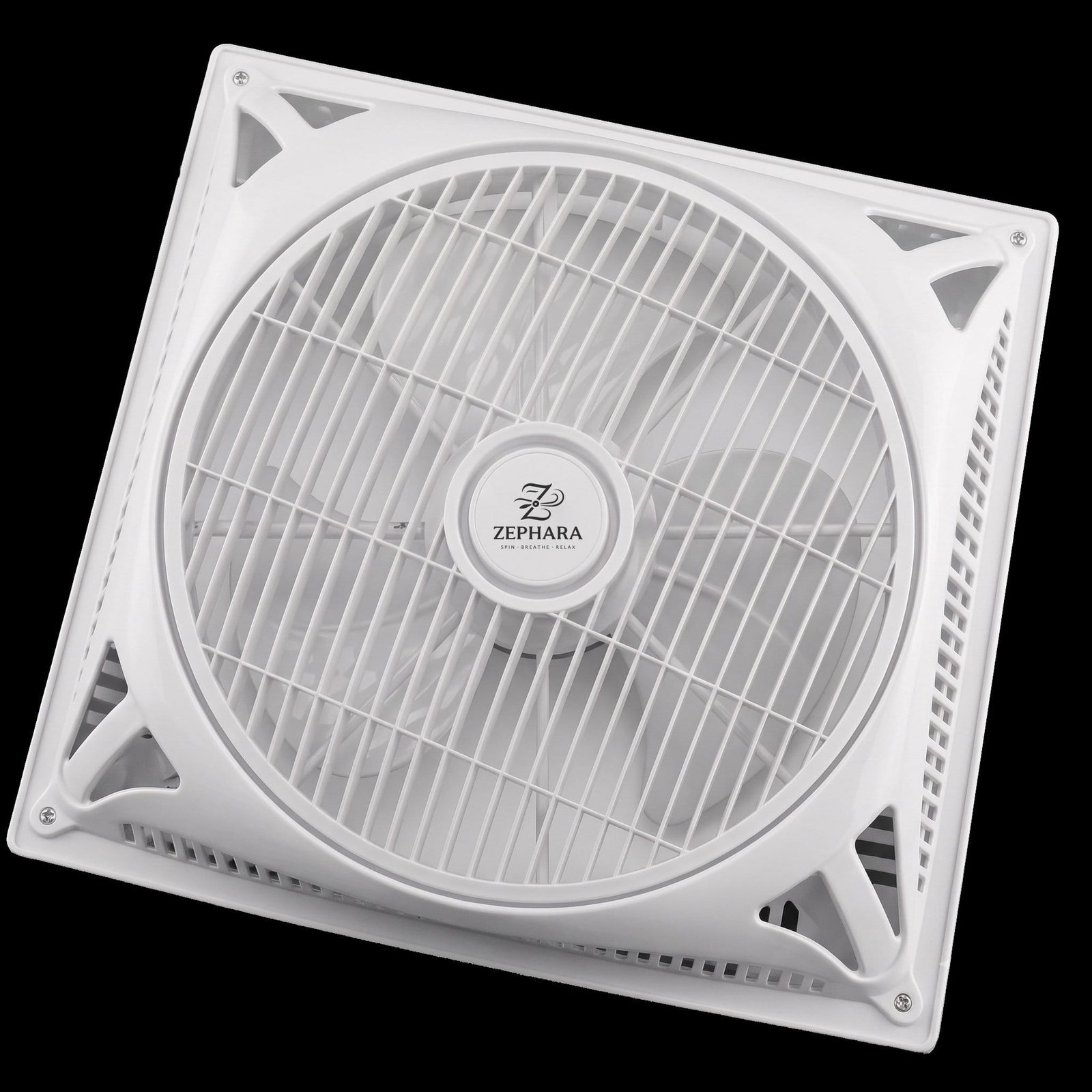 Zephara Aurous Mini | Compact BLDC Fan with Fixed Cool-White Light